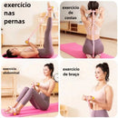 Elástico de Treino Caseiro - 250+ Variações de Treinos - Versátil e Fácil de Usar